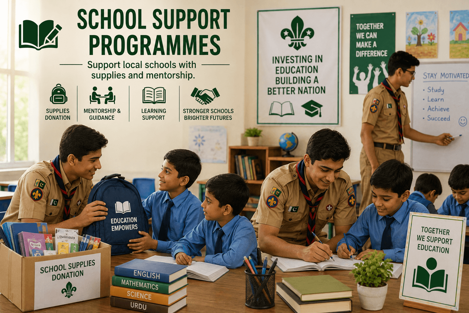 School support community service programme